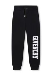 Givenchy Kids logo-appliqué track pants - Nero