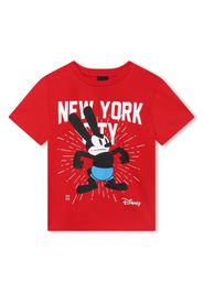 Givenchy Kids x Disney Oswald-print cotton T-shirt - Rosso