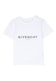 Givenchy Kids logo-print organic cotton T-shirt - Bianco