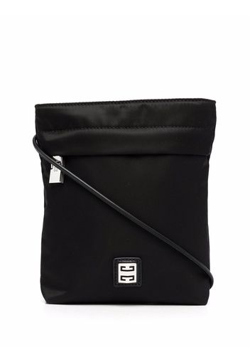 Givenchy logo-plaque messenger bag - Nero