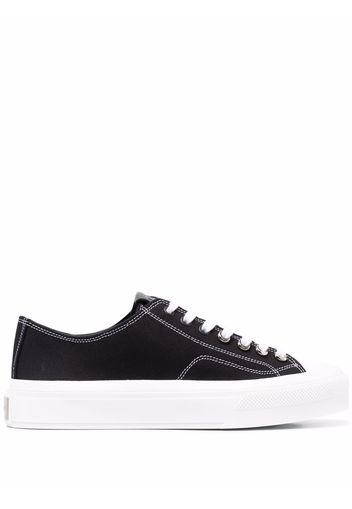 Givenchy City canvas trainers - Nero