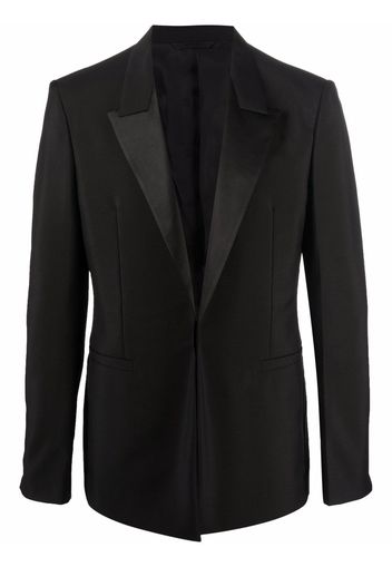 Givenchy satin-lapel blazer - Nero