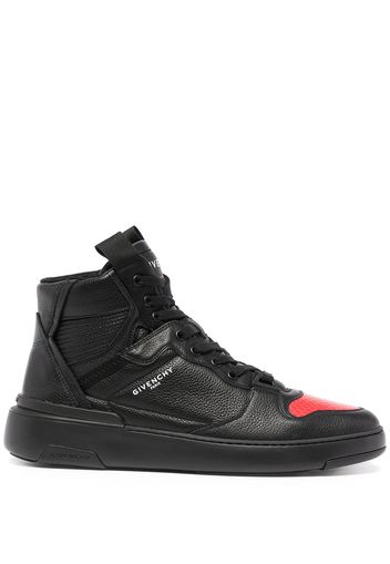 Givenchy Wing leather mesh-detail sneakers - Nero