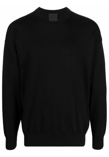 Givenchy Maglione girocollo con applicazione - Nero