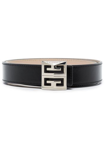 Givenchy 4G buckle leather belt - Nero