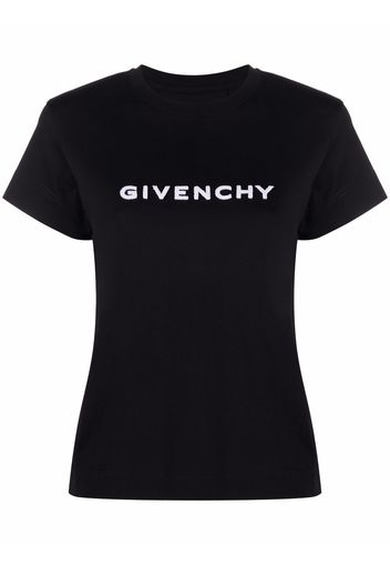 Givenchy logo print T-shirt - Nero