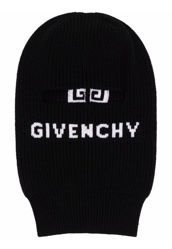 Givenchy intarsia-knit wool beanie - Nero