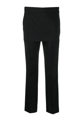 Givenchy Pantaloni con spacco - Nero