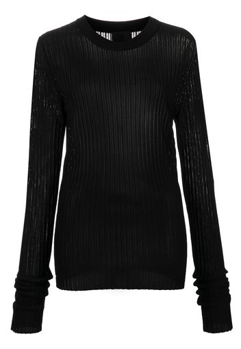 Givenchy fine ribbed-knit jumper - Nero