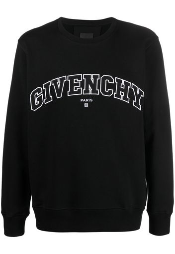 Givenchy Felpa girocollo con stampa - Nero