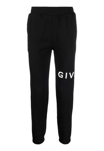 Givenchy logo-print track pants - Nero