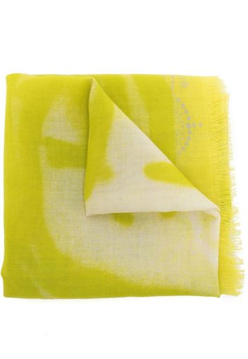 Givenchy graphic-print squared scarf - Giallo