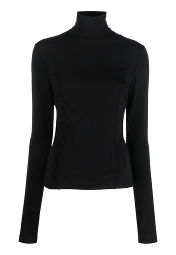 Givenchy asymmetric cut-out top - Nero