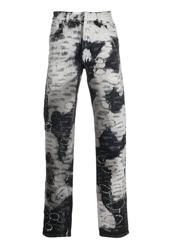 Givenchy Jeans con effetto vissuto - Toni neutri