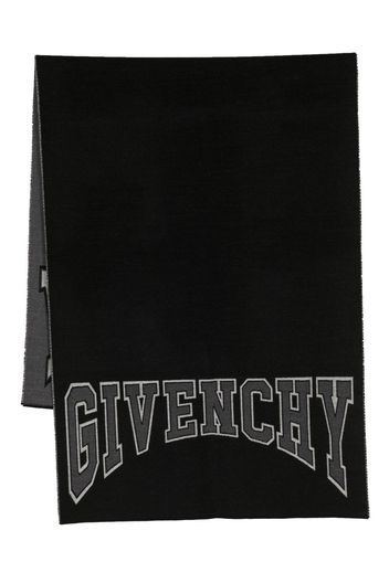 Givenchy Sciarpa con logo - Nero