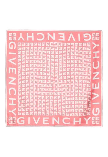 Givenchy Foulard con stampa 4G - Rosa