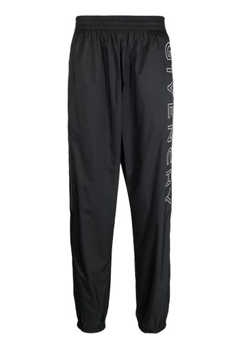 Givenchy Pantaloni sportivi con ricamo - Nero