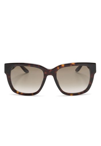 Givenchy logo-print square-frame sunglasses - Nero