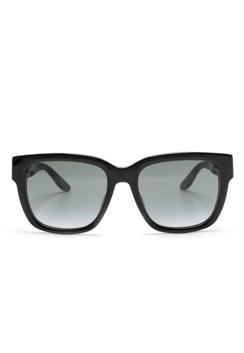 Givenchy logo-print square-frame sunglasses - Nero