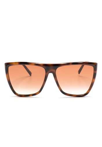 Givenchy 4G square-frame sunglasses - Marrone