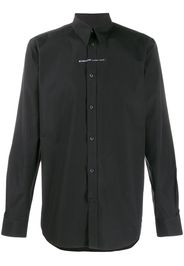 small contrasting panel shirt