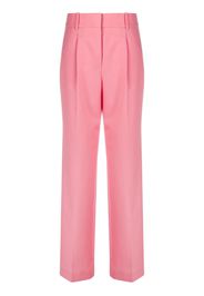 high-waist tailored trousers