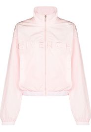 Givenchy logo-embroidered track jacket - Rosa