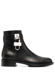 Givenchy padlock-detail boots - Nero