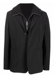 Givenchy single-breasted layered blazer - Nero