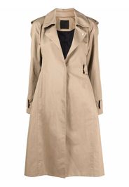 Givenchy A-line trench coat - Toni neutri