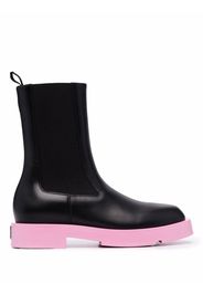 Givenchy colourblock leather Chelsea boots - Nero