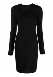 Givenchy 4G motif fitted dress - Nero