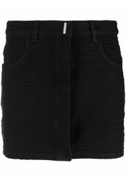 Givenchy logo-monogram mini skirt - Nero