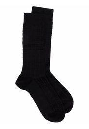 Givenchy 4G jacquard socks - Nero