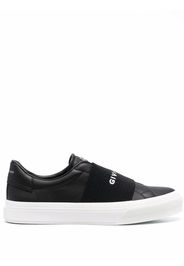 Givenchy Paris Strap leather sneakers - Nero