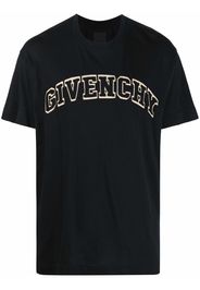 Givenchy logo-patch cotton T-shirt - Nero