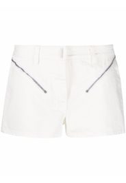 Givenchy zip-pocket mini shorts - Bianco