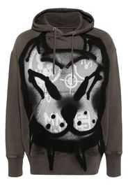Givenchy Felpa con stampa graffiti - Grigio