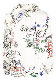 Givenchy Felpa con stampa graffiti - Toni neutri