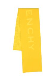 Givenchy reversible logo-intarsia scarf - Giallo