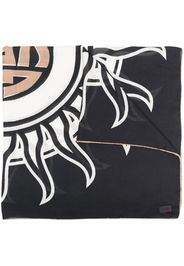 Givenchy Sciarpa con stampa - Nero