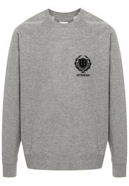 Givenchy Felpa con ricamo - Grigio