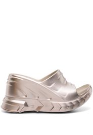 Givenchy Infradito Marshmallow con zeppa 110mm - Oro