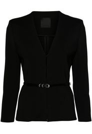 Givenchy Giacca Voyou con cintura - Nero