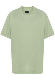 Givenchy T-shirt con ricamo 4G - Verde