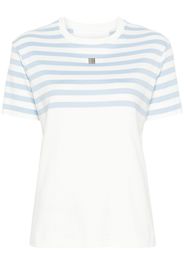 Givenchy T-shirt con placca 4G - Bianco