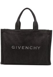 Givenchy logo-embroidered tote bag - Nero