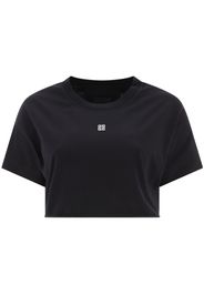 Givenchy cropped cotton T-shirt - Nero