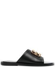 Givenchy leather slides - Nero