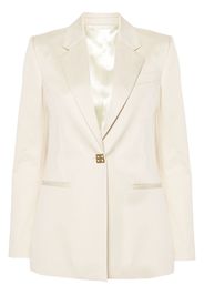Givenchy Blazer monopetto con revers a lancia - Toni neutri